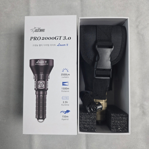ELF-DIVE PRO2000GT 3.0 Laser X 해루질랜턴 수중랜턴 다이빙랜턴 이미지