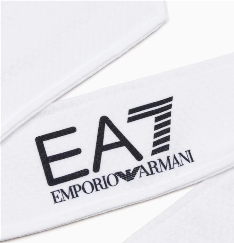 EA7엠포리오아르마니 헤드밴드 헤어밴드 테니스헤어밴드 2개 + 손목밴드 일괄 이미지