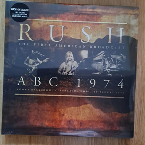 러쉬 ABC 1974 라이브 LP (180g 컬러 바이닐) 이미지