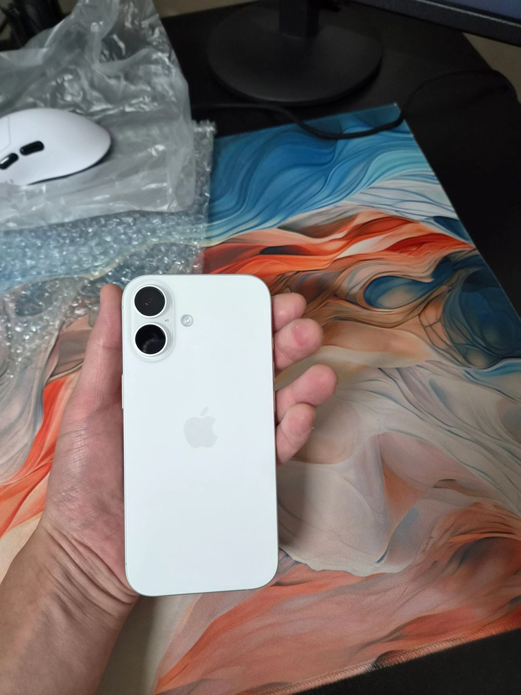 아이폰17 화이트 256gb 자급제 이미지
