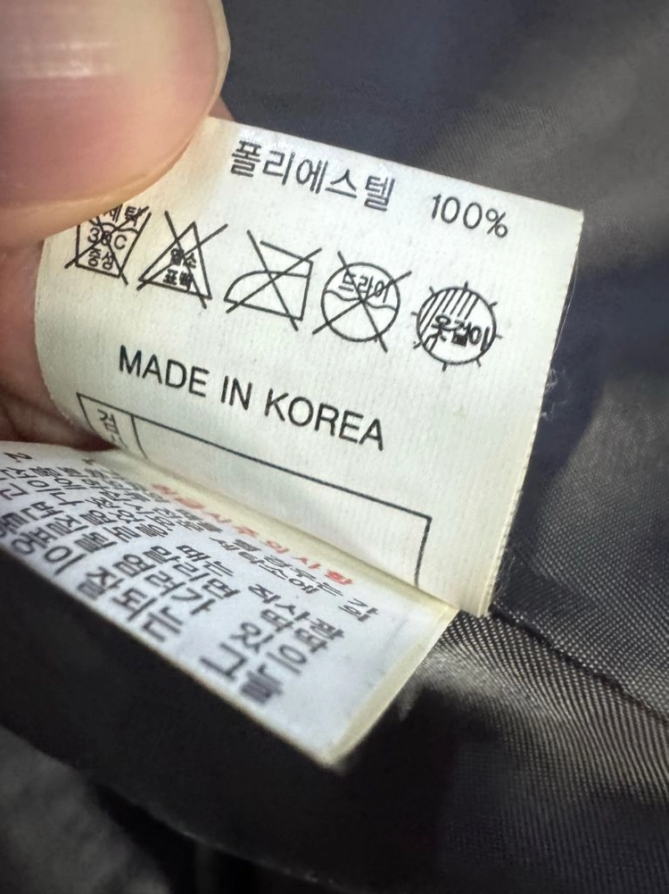 여성 빈티지 리얼 양가죽 후드 코트 55 다크 카키 이미지