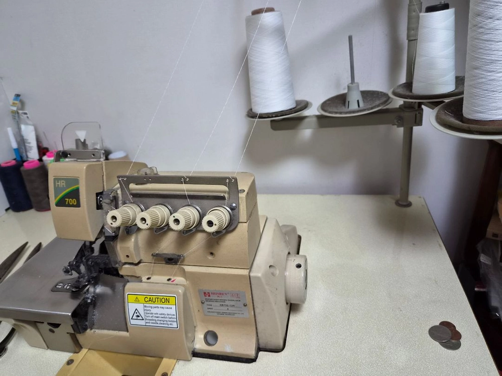 선스타235 공업용미싱, 페가수스오버록 세트로 판매 이미지