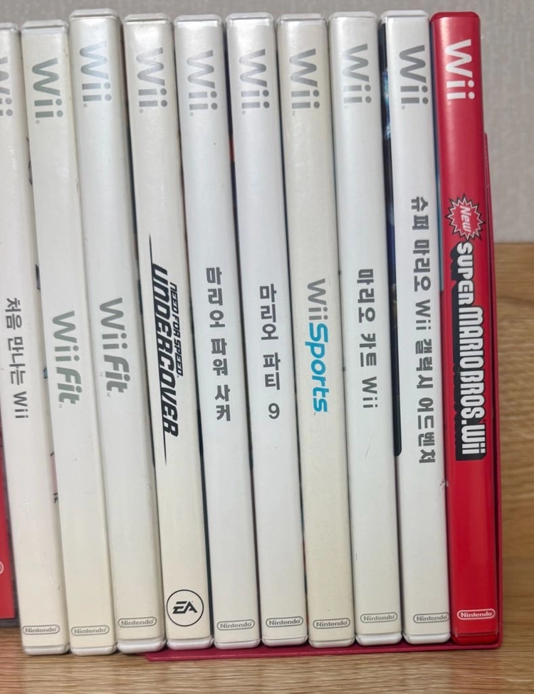 닌텐도 wii 타이틀 다수 이미지