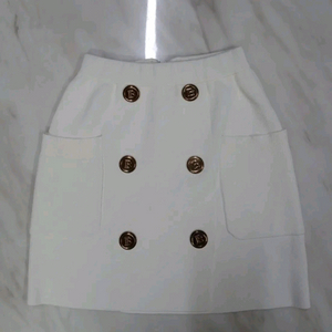 [정품 파격가 여성 S] 발망 니트 벤딩 스커트 치마 한섬 타임 시스템 아미 꼼데가르송 마인 시리즈 에피그램 아미리 이미지