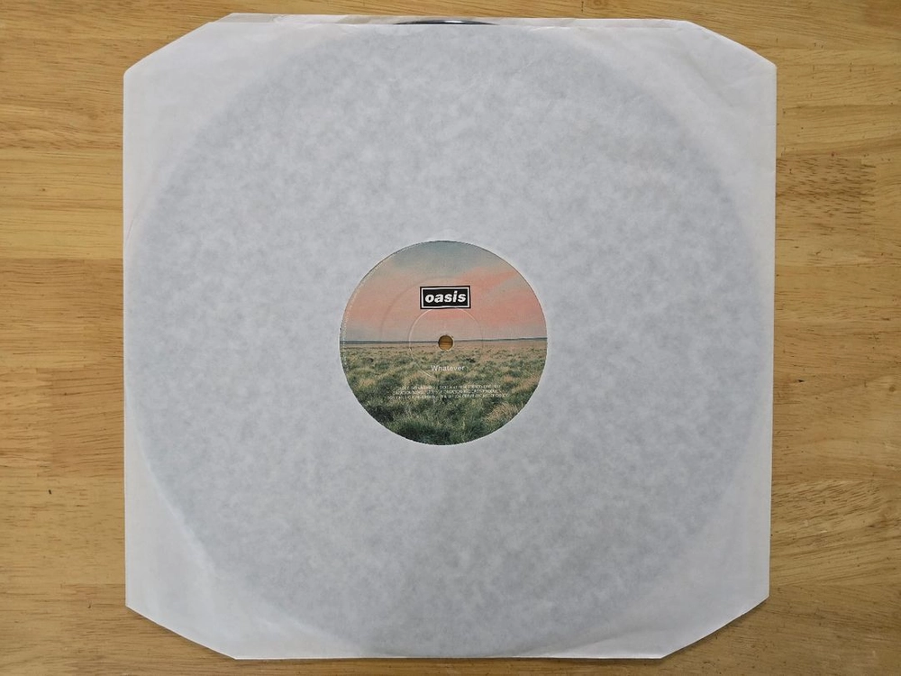 LP 레코드 oasis 오아시스 - Whatever 12인치 영국반 이미지