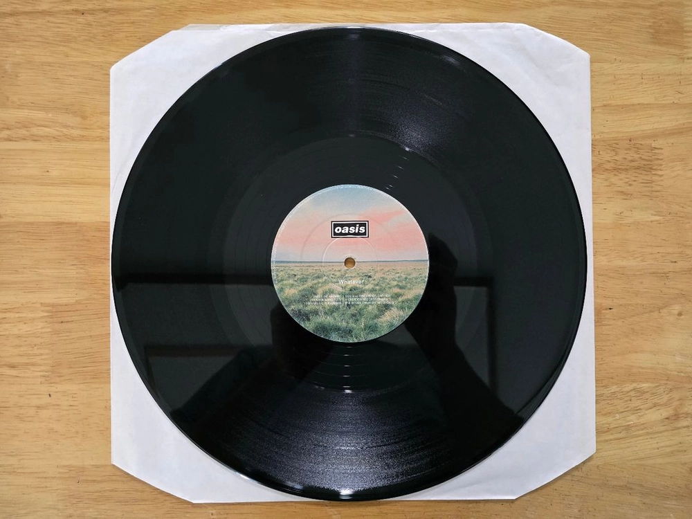 LP 레코드 oasis 오아시스 - Whatever 12인치 영국반 이미지