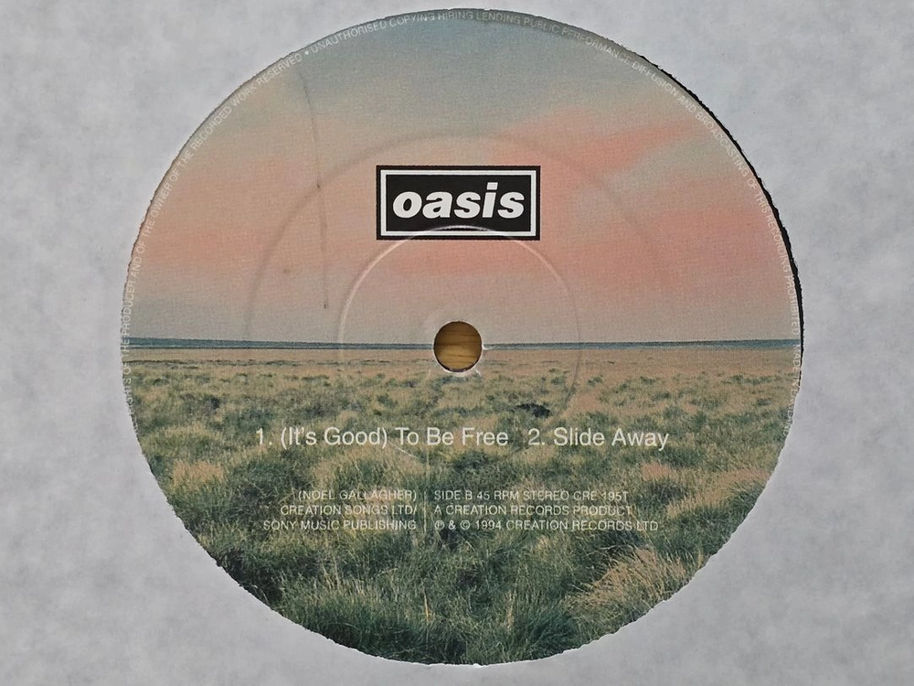 LP 레코드 oasis 오아시스 - Whatever 12인치 영국반 이미지