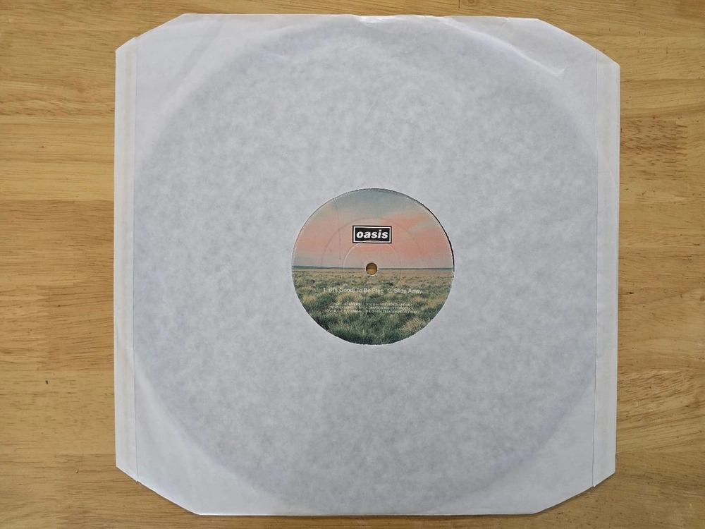 LP 레코드 oasis 오아시스 - Whatever 12인치 영국반 이미지