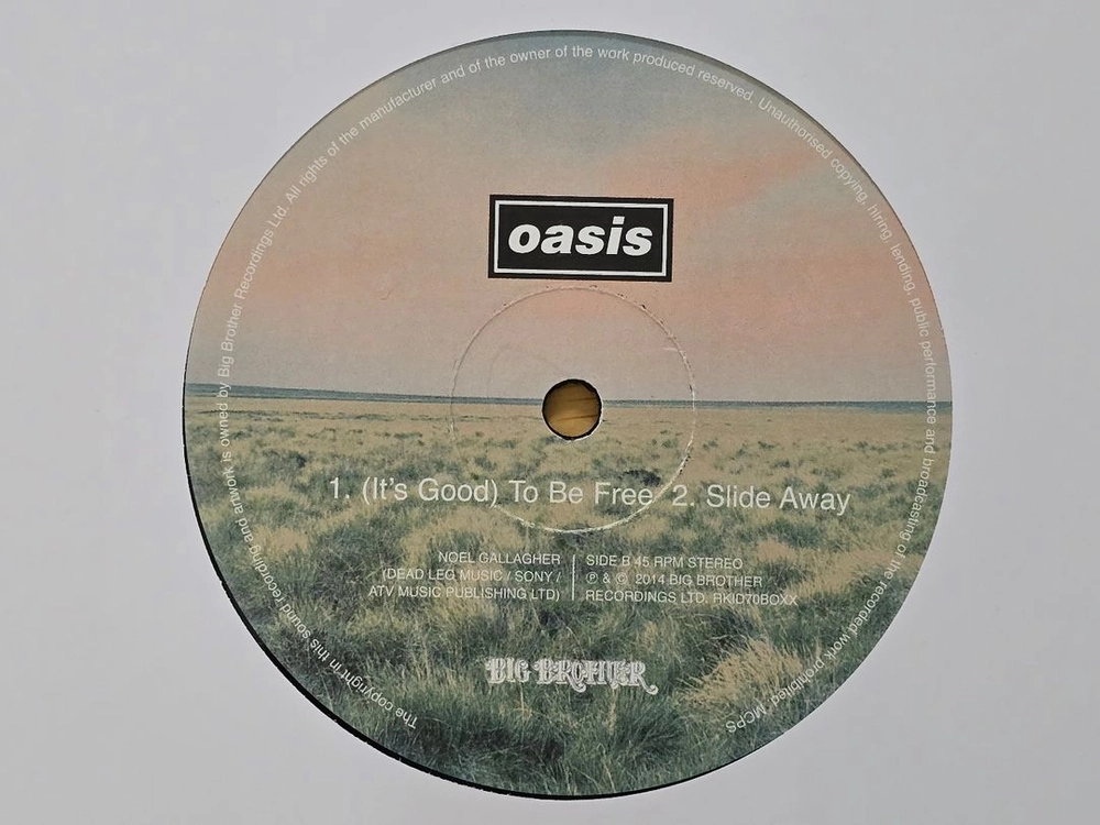 LP 레코드 oasis 오아시스 - Whatever 12인치 영국반 Reissue 이미지