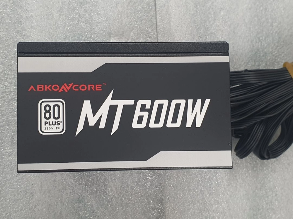 컴퓨터 파워 앱코 ABKONCORE MT 600W 80PLUS스탠다드 230V EU 이미지