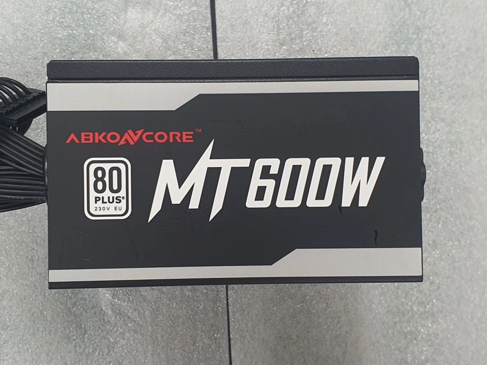 컴퓨터 파워 앱코 ABKONCORE MT 600W 80PLUS스탠다드 230V EU 이미지