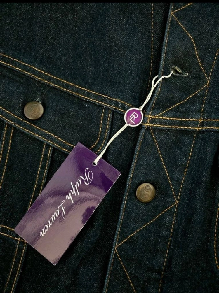 랄프로렌 퍼플라벨 스웨이드 카라 트러커 자켓 이미지