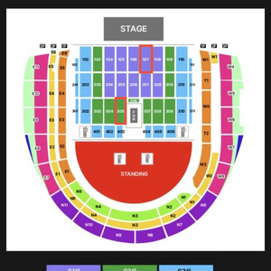 브루노마스 21일 G1 / 29일 G2 2연석 이미지