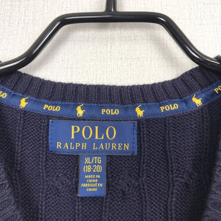폴로 랄프로렌 POLO 보이즈 니트 조끼 XL 이미지