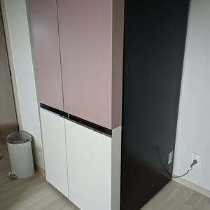LG S834MKE10 냉장고 클레이핑크 베이지 832L 60만원 이미지