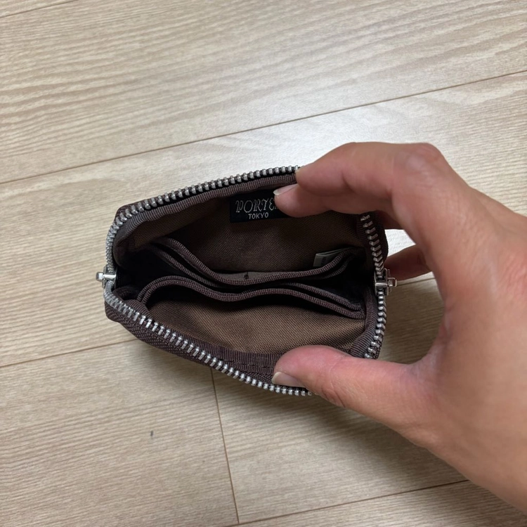 요시다포터 porter 프리스타일 키링 동전지갑 브라운 이미지