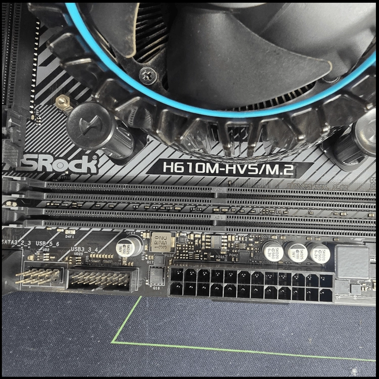 부품-INTEL I5 13400F + ASROCK H610M-HVS/M.2 +정품 쿨러 이미지