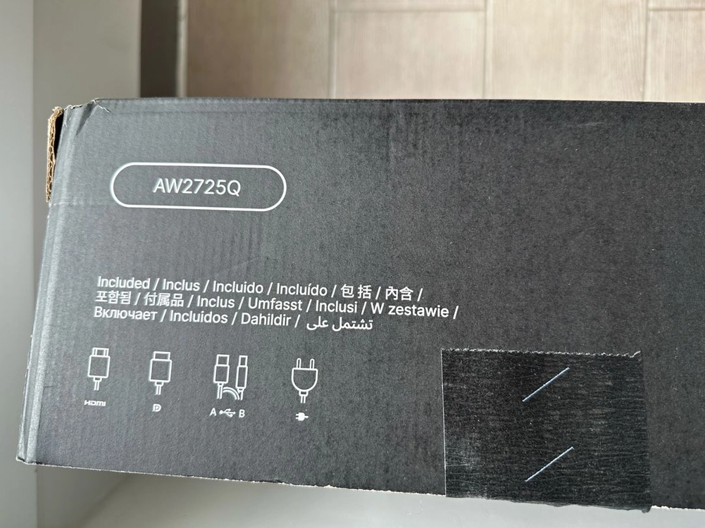 DELL 델 AW2725 [4k oled 240hz 27인치] 이미지
