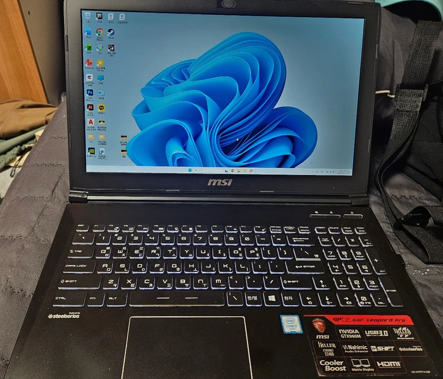 15인치 MSI 노트북 인텔 i7 고사양노트북 - 안심되는 중고거래