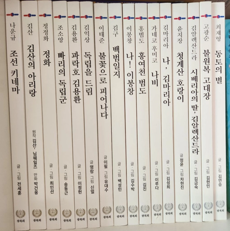 독립운동가 100인 프로젝트 33권 이미지