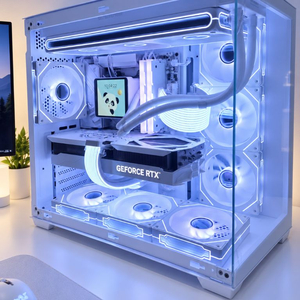 라이젠7 9800X3D RTX4070TI 화이트PC 이미지