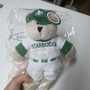 (단종) 스타벅스 베이스볼, 야구 베어리스타 (SSG 랜더스필드점) 인형 이미지