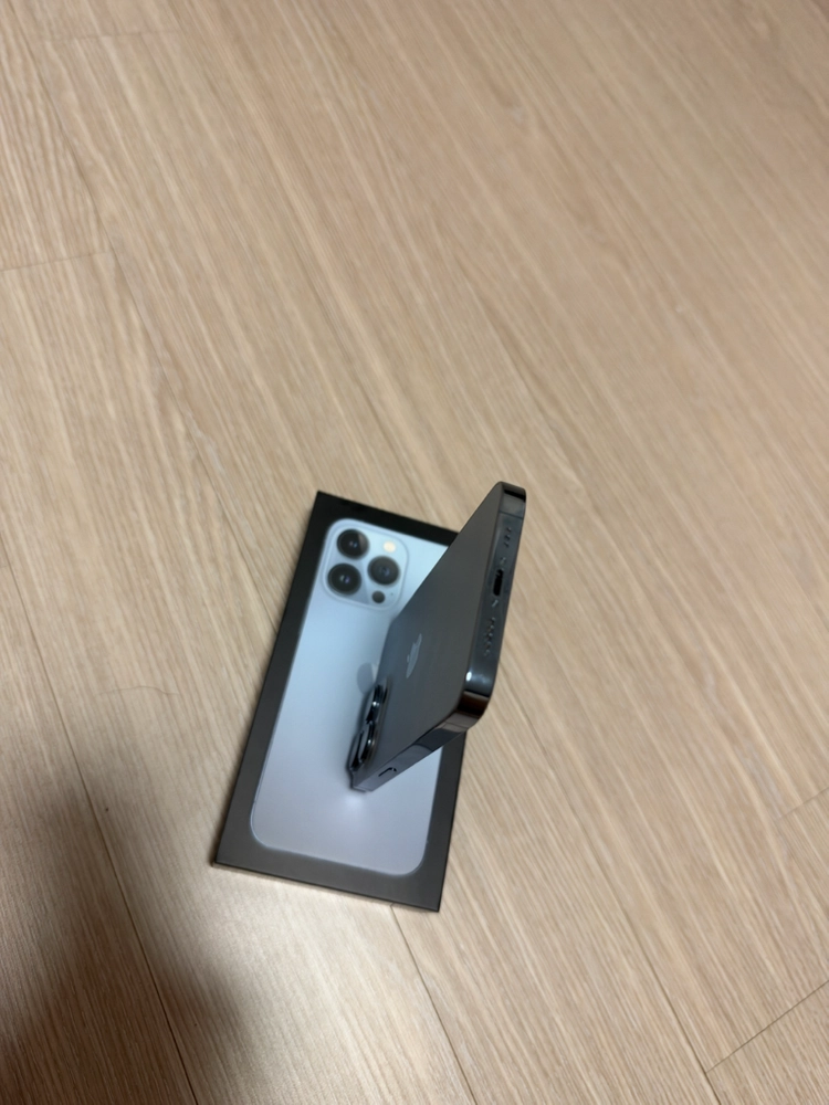 아이폰 13 프로 시에라 블루 256GB 풀박스 이미지