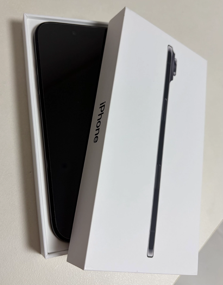 아이폰 17 에어 256GB 블랙 단순개봉(새제품) 팝니다 이미지