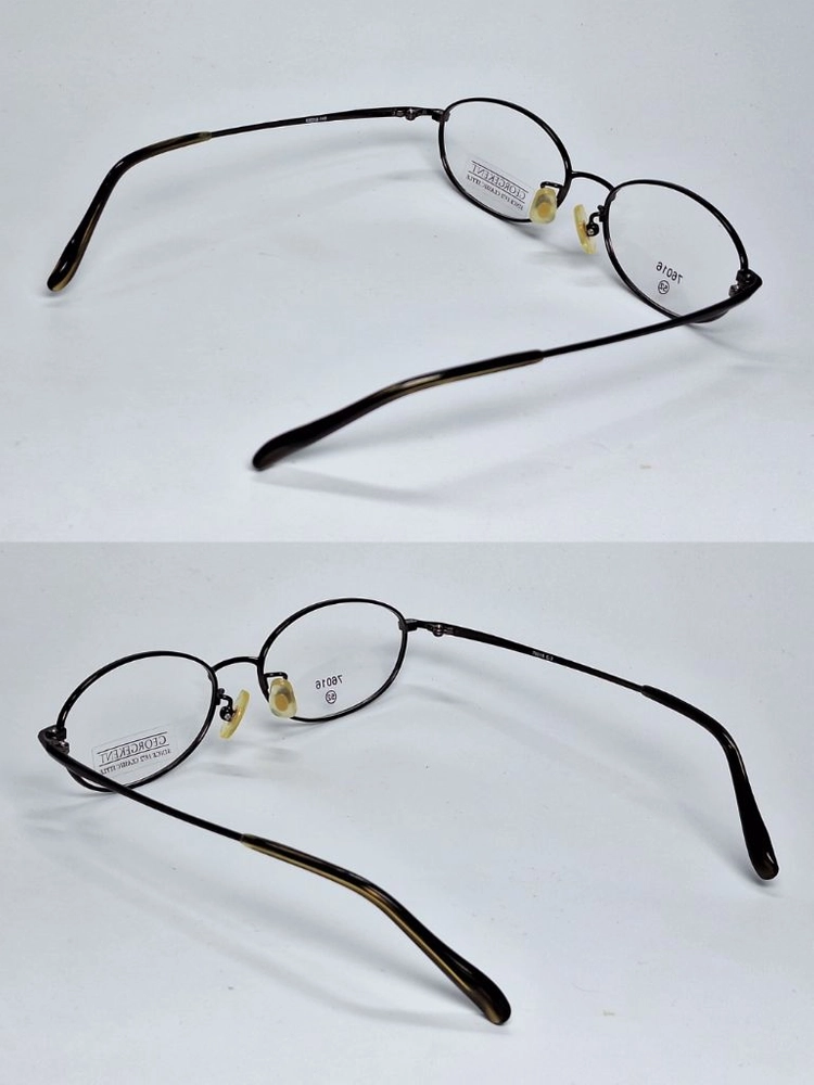 GEORGE KENT 76016 안경테 52mm 블랙 오벌형 긱시크 일본 빈티지 데드스톡 하이엔드 레트로 복고 이미지
