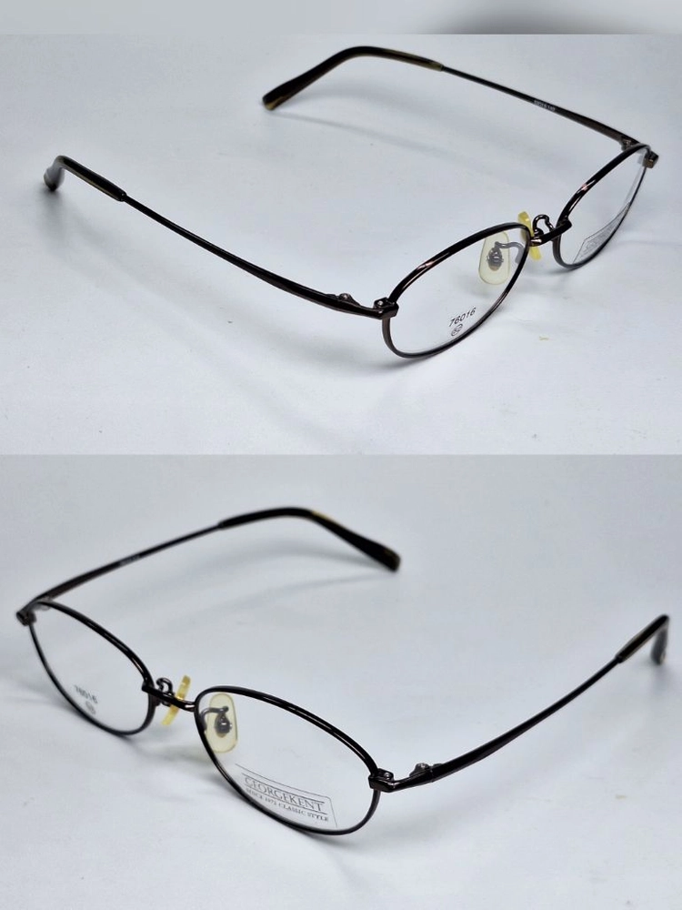 GEORGE KENT 76016 안경테 52mm 블랙 오벌형 긱시크 일본 빈티지 데드스톡 하이엔드 레트로 복고 이미지