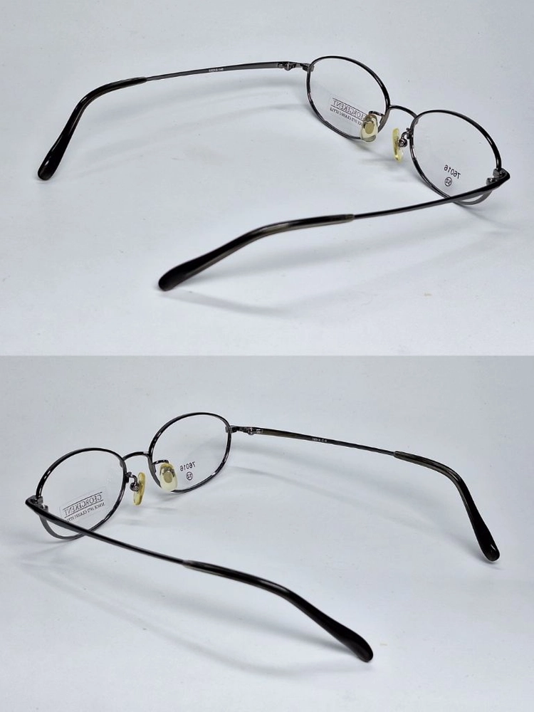 GEORGE KENT 76016 안경테 52mm 실버 오벌형 긱시크 일본 빈티지 데드스톡 하이엔드 레트로 복고 이미지