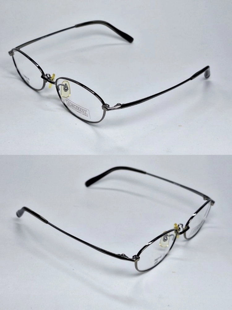 GEORGE KENT 76016 안경테 52mm 실버 오벌형 긱시크 일본 빈티지 데드스톡 하이엔드 레트로 복고 이미지