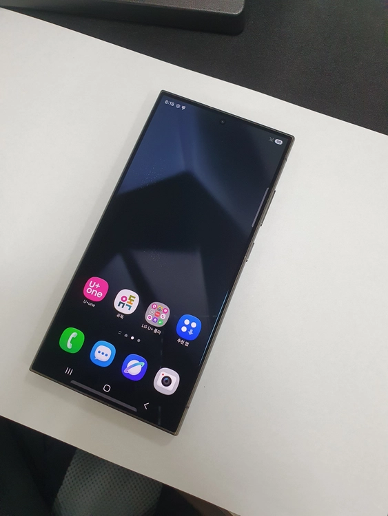 갤럭시S24울트라 블랙 256GB U+ AA급 무잔상 기능정상 049595 이미지