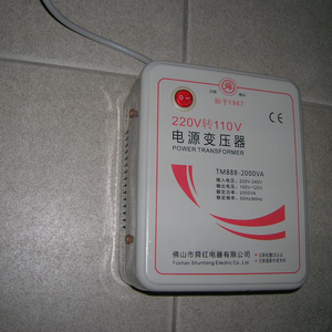 220V→110V 2KVA 링코어 강압 트랜스 이미지