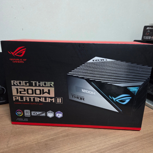 Asus Rog thor 1200w P2 atx3.0 풀박스 민트급 이미지