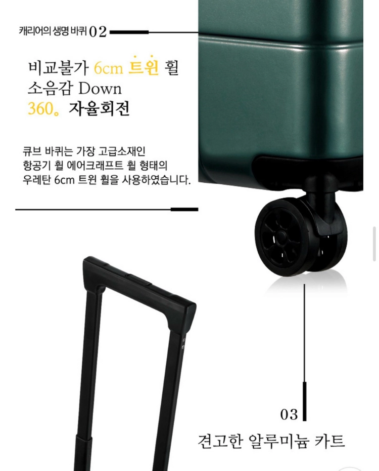 RETOO 24인치 정사각형 캐리어 이미지