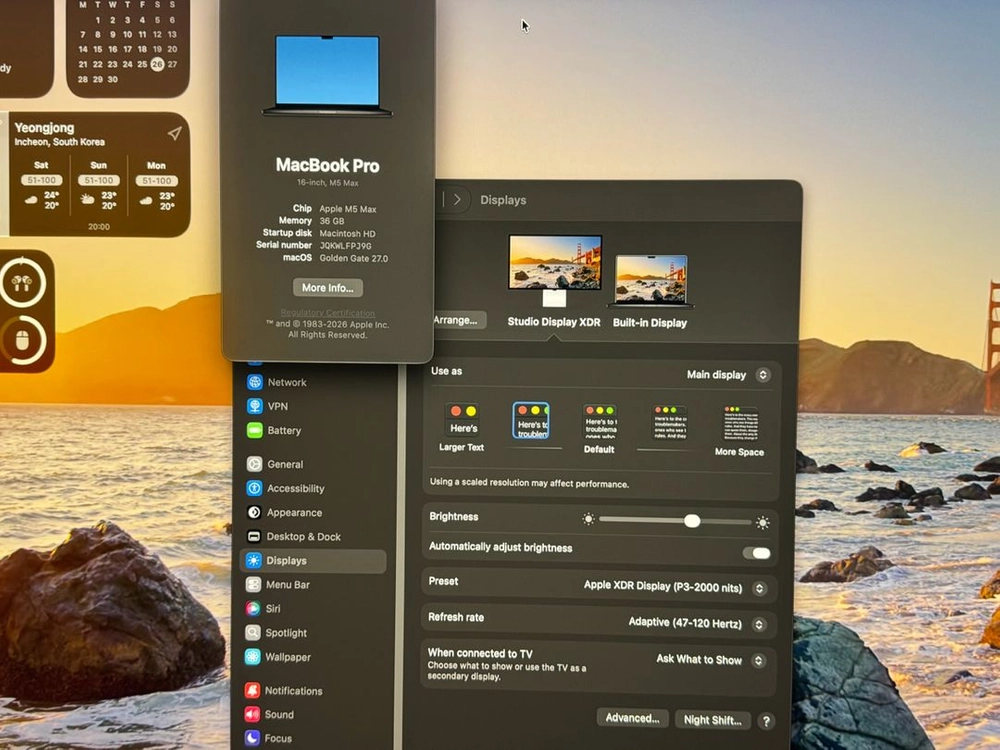 애플 Studio Display XDR 이미지