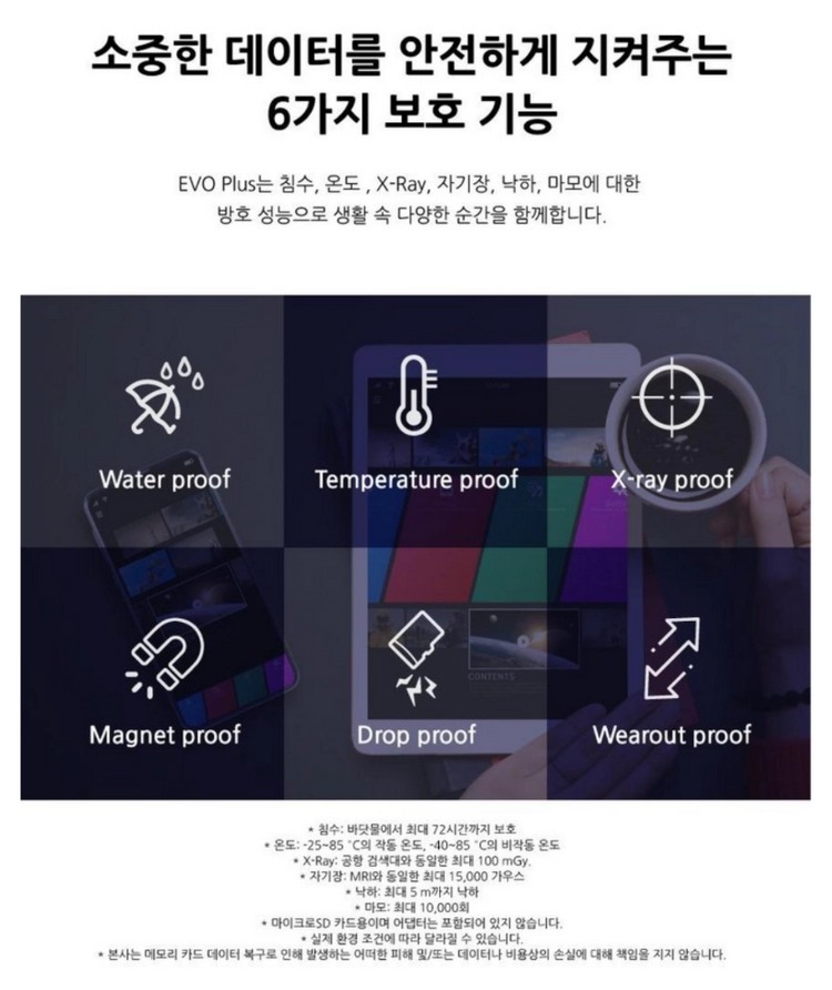 삼성 EVO Plus 마이크로SD 메모리카드 256GB 새제품 이미지