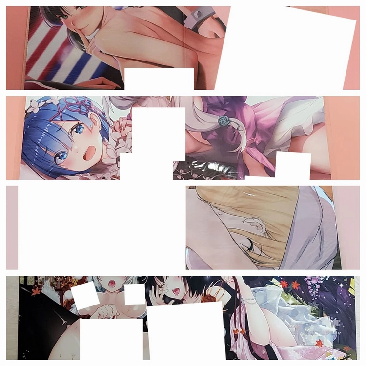 (R-18) TCG용 동인제작 플레이매트 판매합니다 이미지