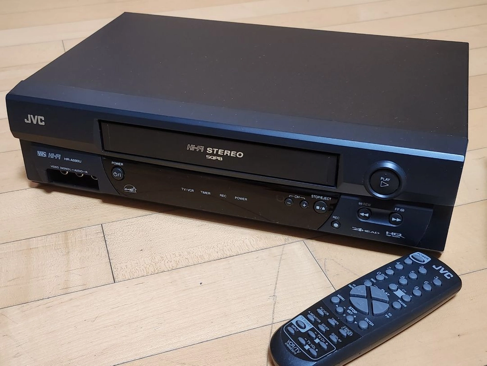 일본 빅터 JVC HR-A590U VHS 비디오 테이프 플레이어 - 안심되는 중고거래