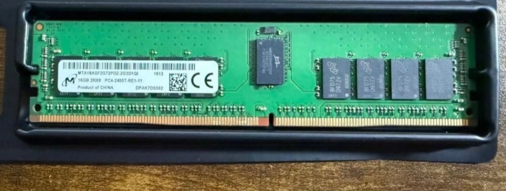 마이크론 16GB DDR4 PC4-2400T 서버용램 - 안심되는 중고거래