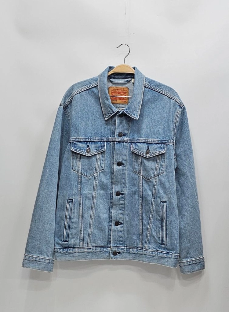 LEVIS 24FW 리바이스 타입3 스탠다드 트러커 데님 자켓 / 남 XL 워싱 연청 이미지