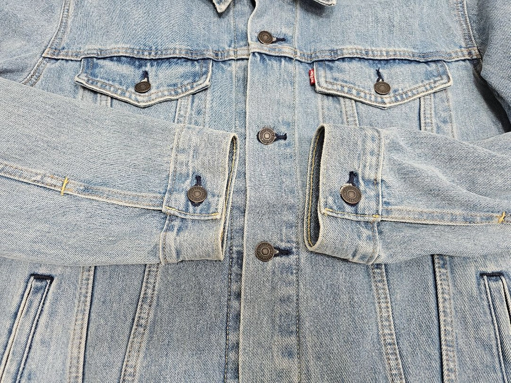 LEVIS 24FW 리바이스 타입3 스탠다드 트러커 데님 자켓 / 남 XL 워싱 연청 이미지