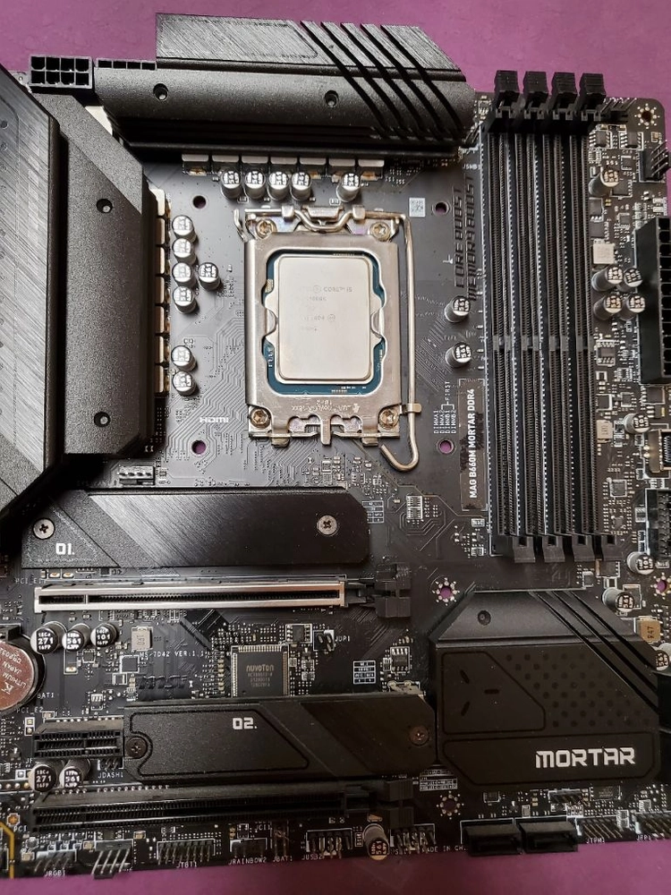 인텔 13세대 13600K + MSI MAG B660M 박격포 DDR4 이미지