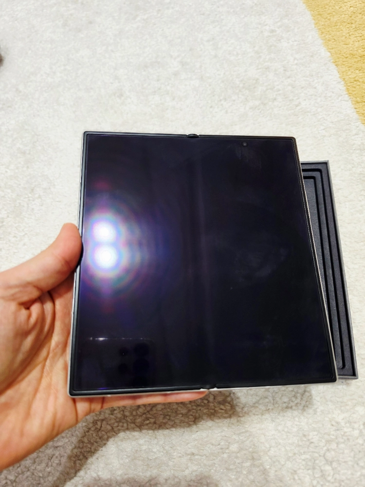 삼성 갤럭시 Z 폴드8 울트라 크림 256GB 자급제 풀박스 이미지