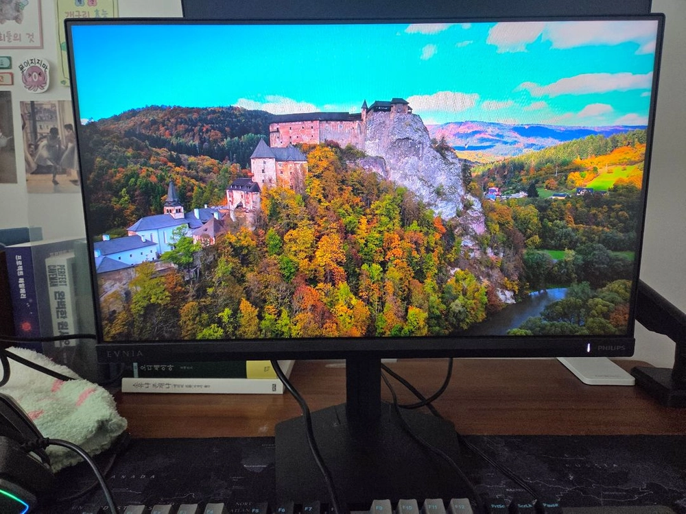 필립스 에브니아 24인치 200Hz IPS패널 모니터 이미지