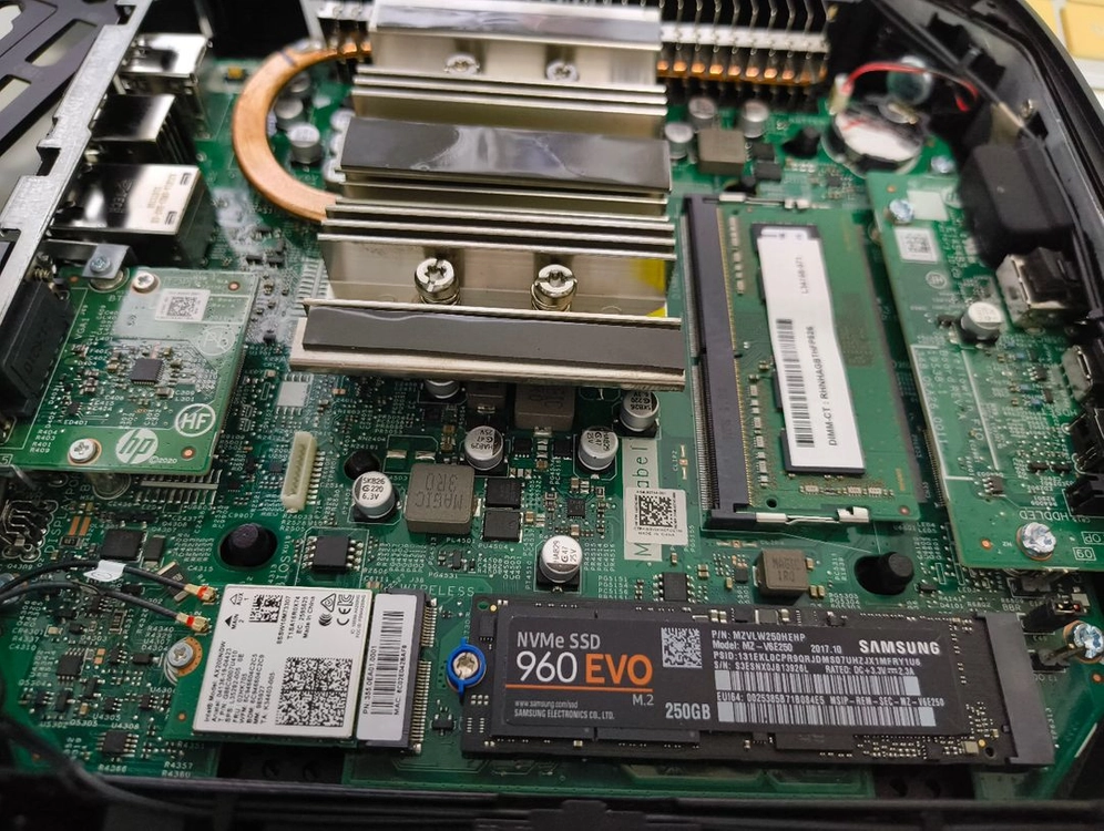 HP t540 씬 클라이언트 Thin Client 미니pc 박스 세트 새제품 이미지