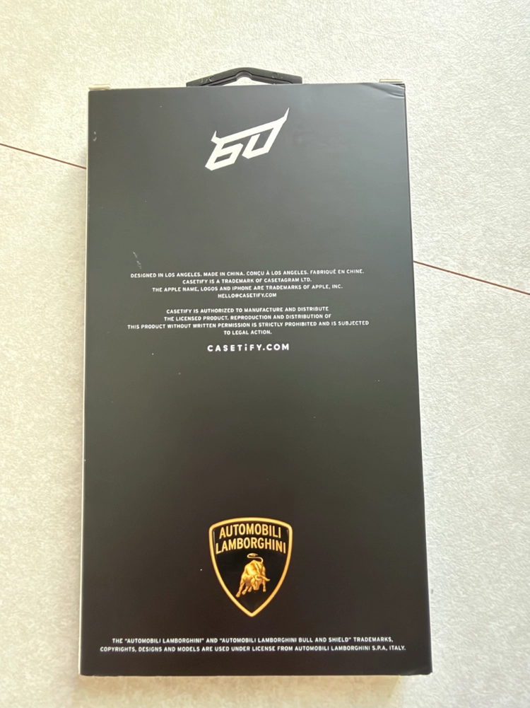 CASETiFY 람보르기니 아이폰15 프로맥스 케이스 이미지