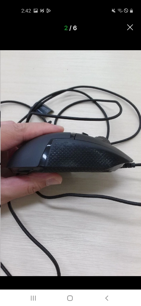 로지텍 게이밍 마우스 g502 hero 팝니다. 부산 해운대 이미지