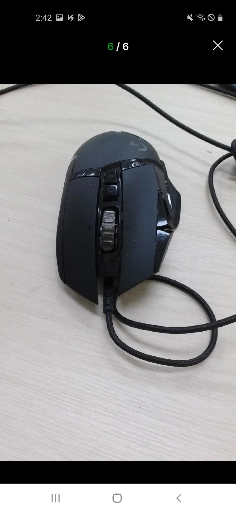로지텍 게이밍 마우스 g502 hero 팝니다. 부산 해운대 이미지